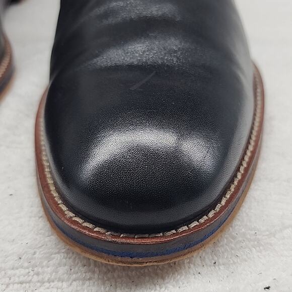 ●JOHNSTON & MURPHY● CONRAD PLAIN TOE ●LEATHER● ELEGANT● OXFORD● MENS 12 VGUC - Picture 3 of 16